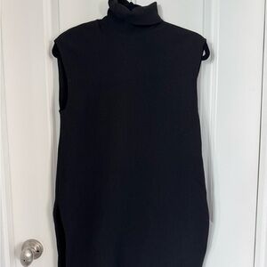 H&M Black Ribbed Knit Top